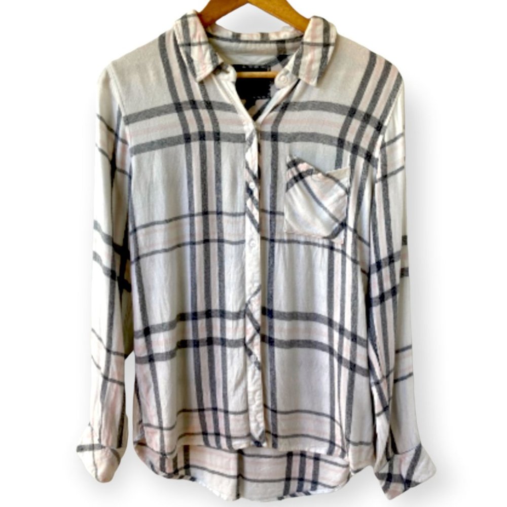 Anthropologie Rails Plaid Flannel Button Down Shi… - image 1